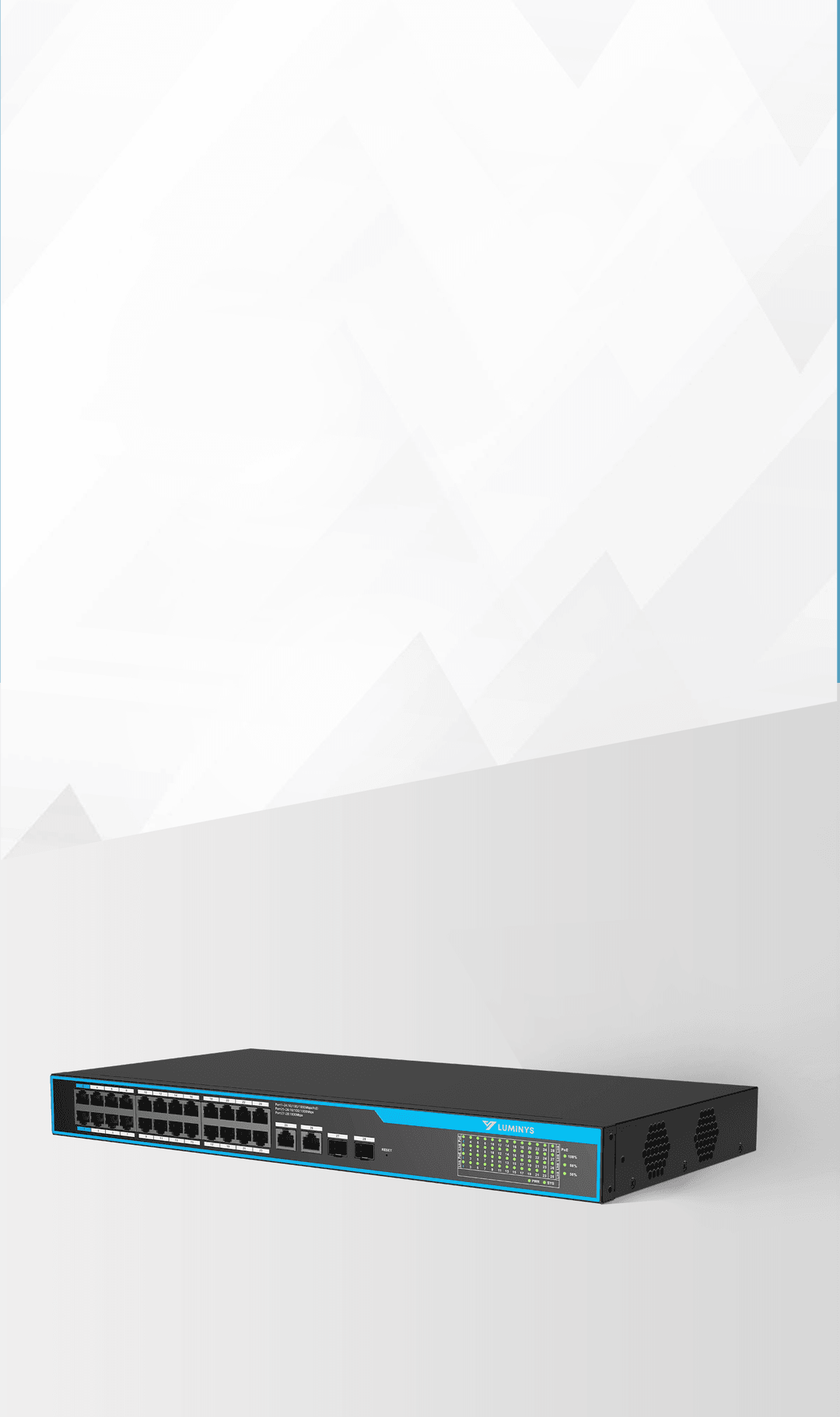Managed Network Switches | High-Performance PoE | Luminys